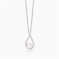 Collana Mabina Donna in Argento Perla 553884